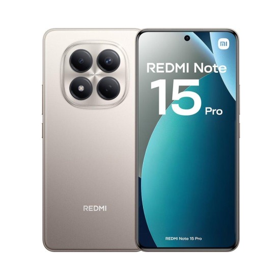 Smartphone Xiaomi Redmi Note 15 Pro 8GB/256GB 6.77" Dual Sim Titanium